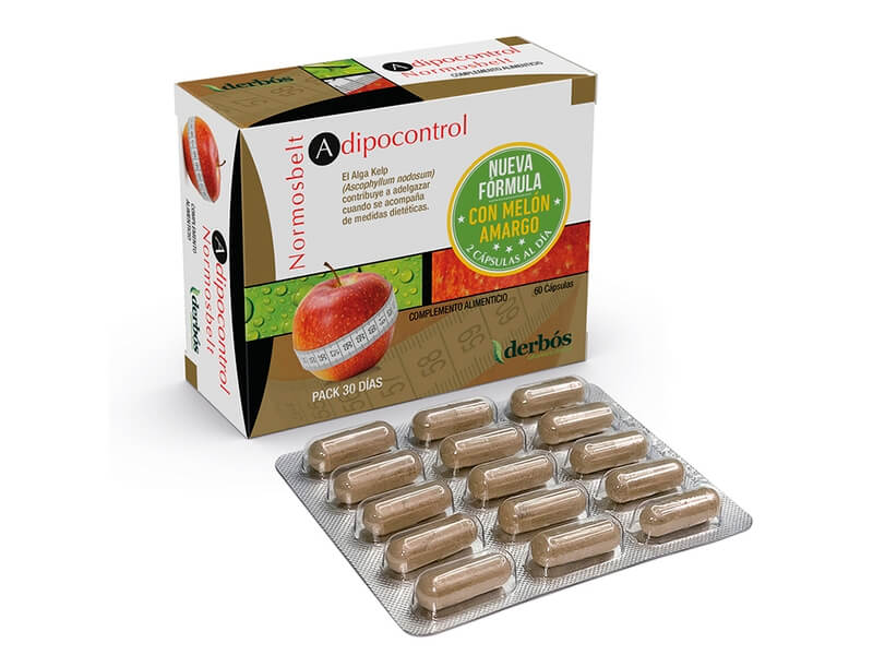 Adipocontrol - Complemento alimenticio Derbós 60 Cápsulas