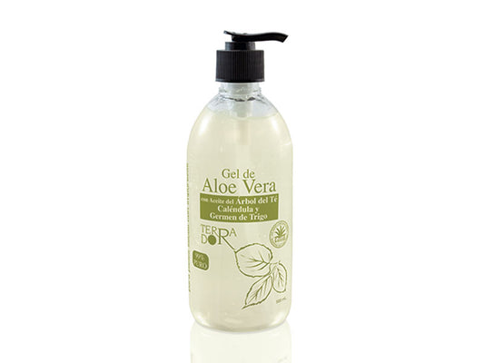 Gel Aloe Vera y Arbol de Té 500 ml - Complemento alimenticio Derbós 