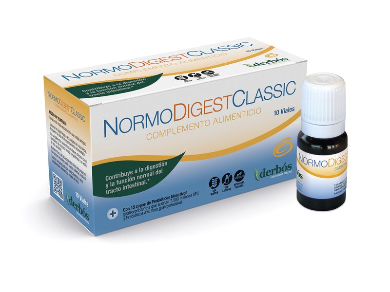 Normodigest Classic 10 viales - Complemento alimenticio Derbós 10 Viales