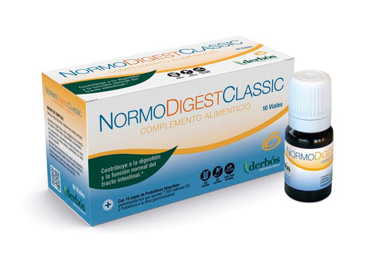 Normodigest Classic 10 viales - Complemento alimenticio Derbós 10 Viales