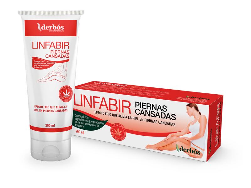 Linfabir Gel Piernas Cansadas - Complemento alimenticio Derbós 