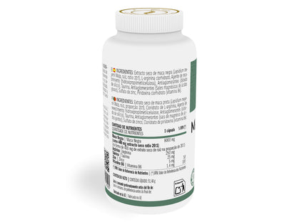 Maca Negra - Ingredientes