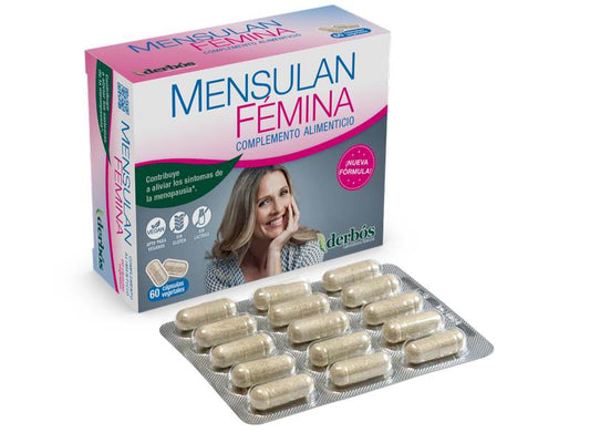 Mensulan Fémina 60 Cápsulas - Complemento alimenticio Derbós 60 Cápsulas