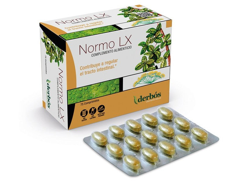Normo LX - Complemento alimenticio Derbós 75 Comprimidos