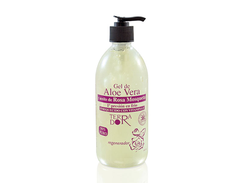 Gel Aloe Vera y Rosa Mosqueta 500 ml - Complemento alimenticio Derbós 