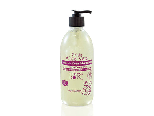 Gel Aloe Vera y Rosa Mosqueta 500 ml - Complemento alimenticio Derbós 