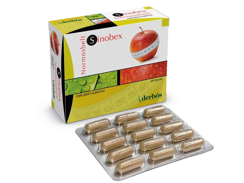 Sinobex - Complemento alimenticio Derbós 60 Cápsulas
