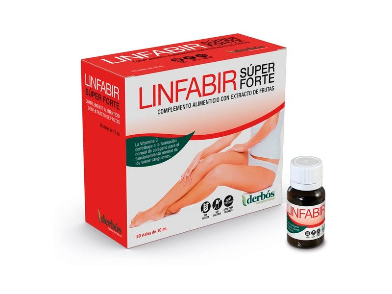 Linfabir Súper Forte 20 Viales - Complemento alimenticio Derbós 20 Viales