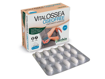 Vitalossea Oseofree - Complemento alimenticio Derbós 60 Comprimidos