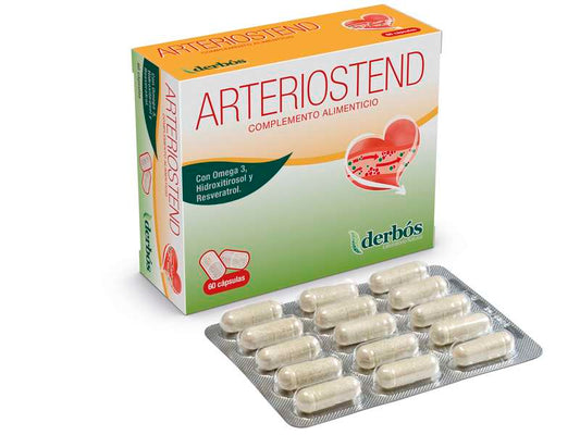 Arteriostend - Complemento alimenticio Derbós 60 Cápsulas