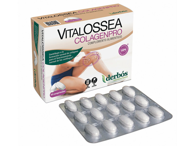 Vitalossea Colagenpro 60 comprimidos - Complemento alimenticio Derbós 60 Comprimidos