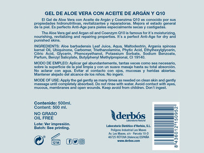 Gel Aloe Vera con Argán