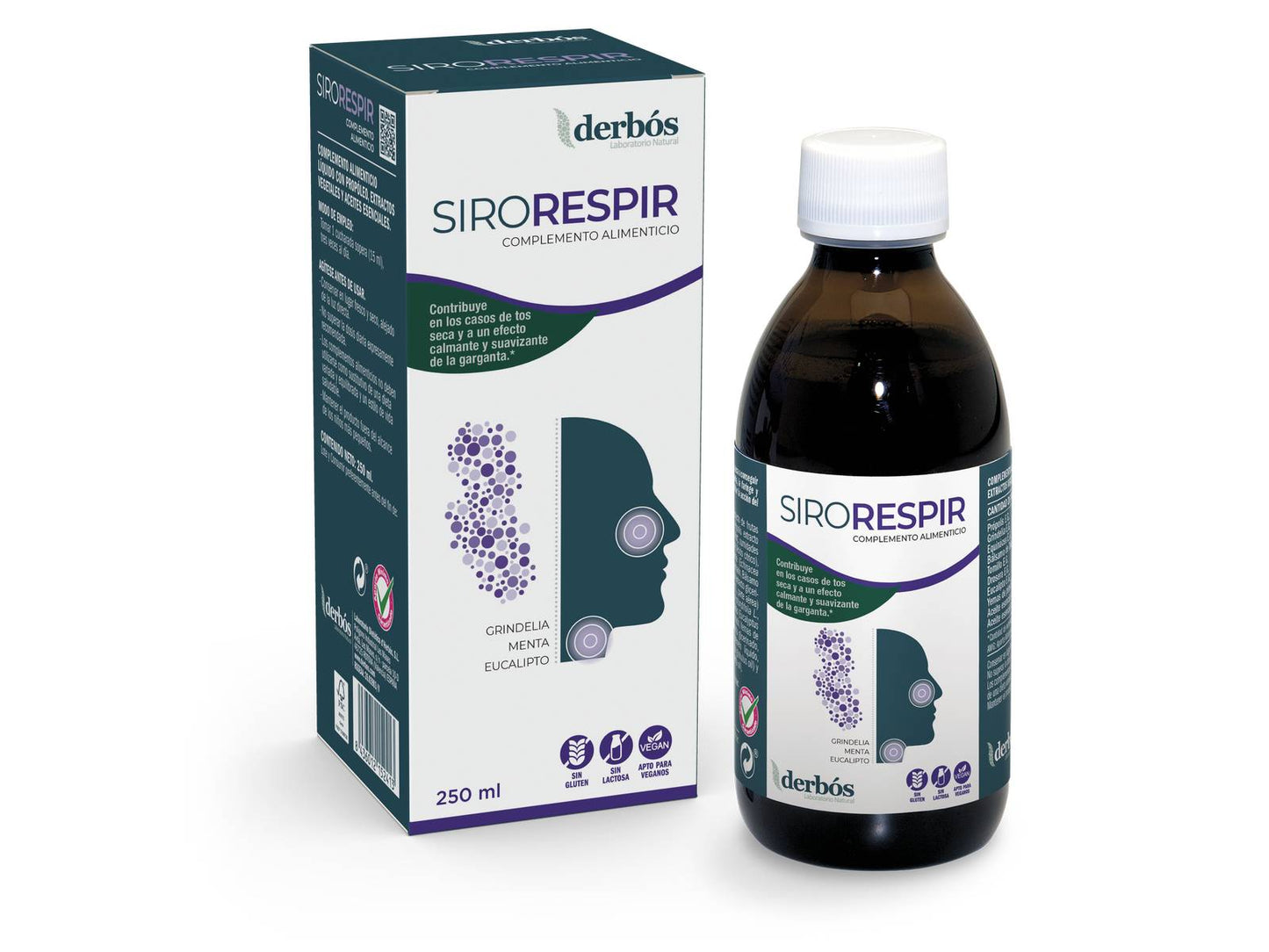 Sirorespir 250 ml - Complemento alimenticio Derbós 250 Ml
